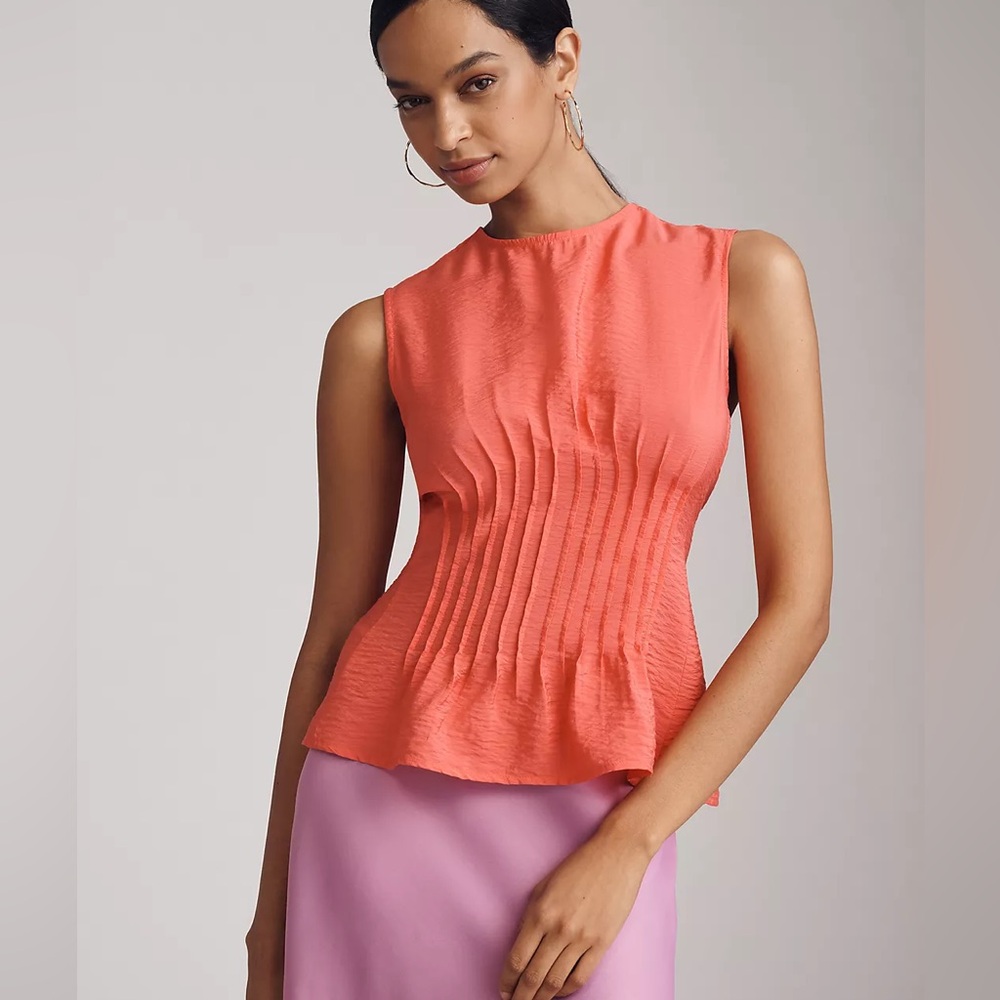 The Della Pleated-Waist Shell Top
By Anthropologie